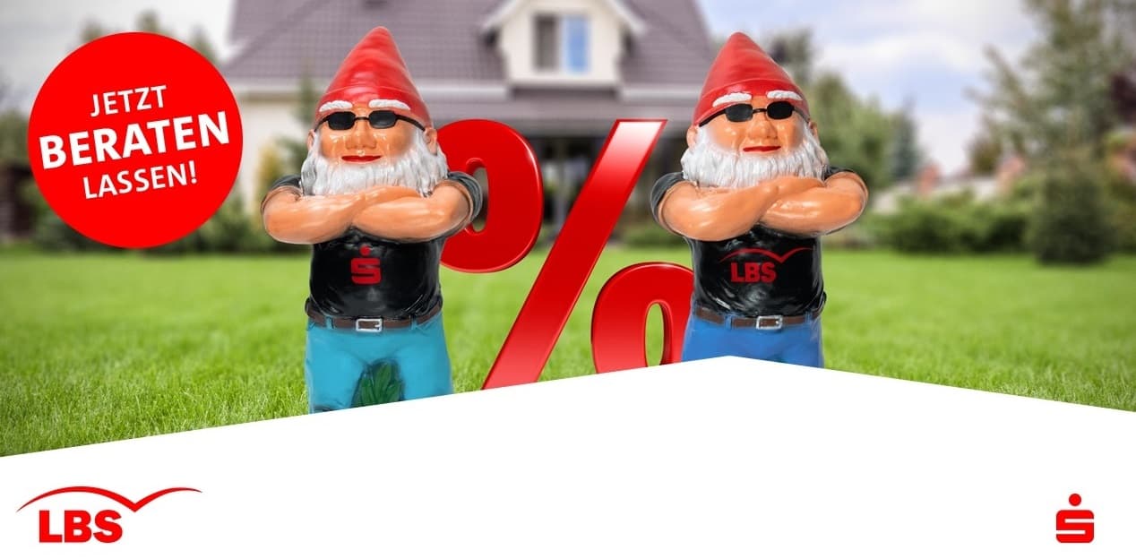 Werbung für die LBS
