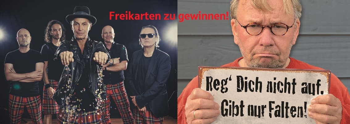 Freikarten für Brinngs Reg dich nicht auf. Gibt Falten!