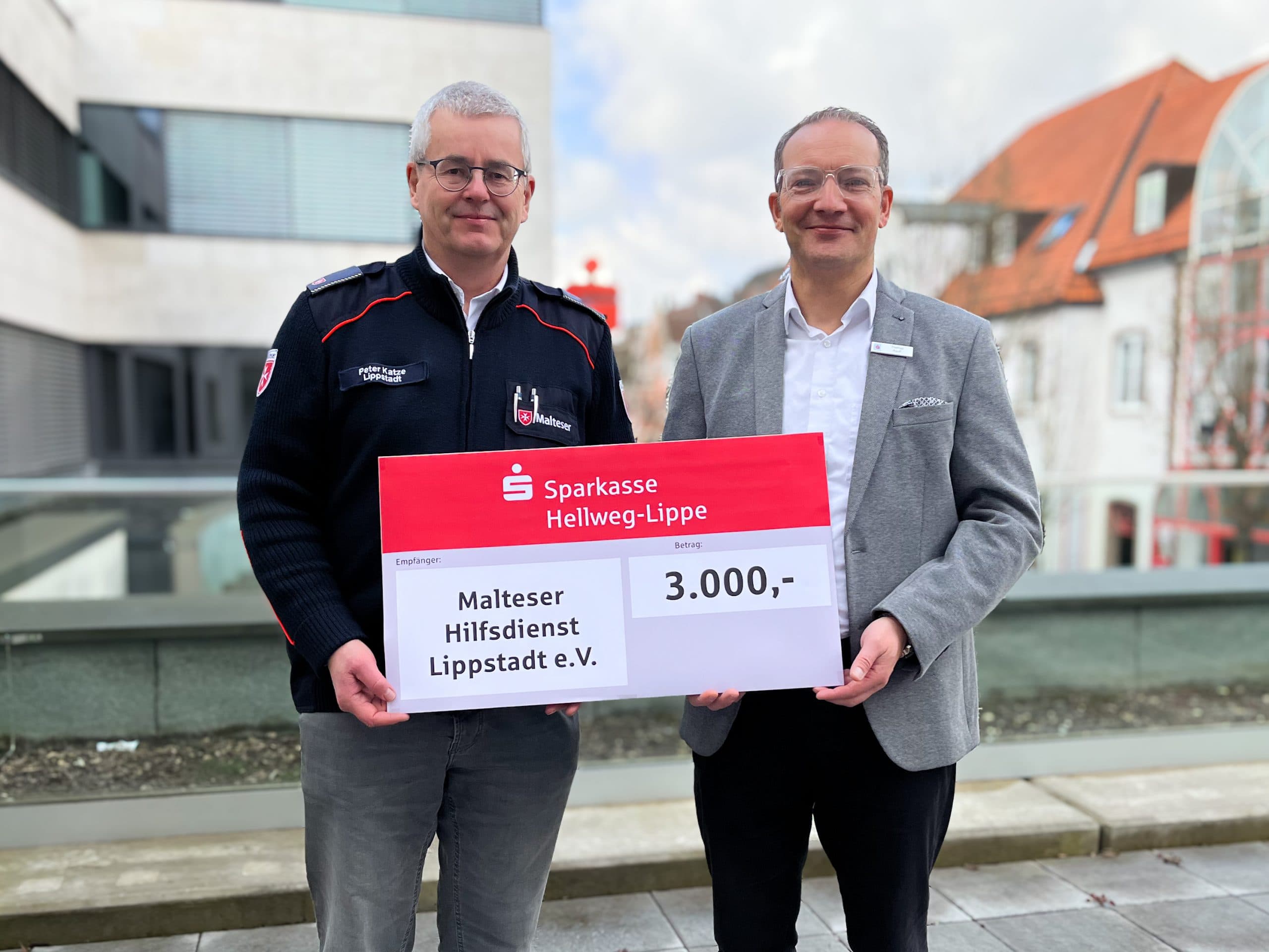 Spendenübergabe an den Malteser Hilfsdienst Lippstadt e.V.